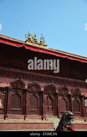 Basantapur Durbar Square at Kathmandu Nepal Stock Photo