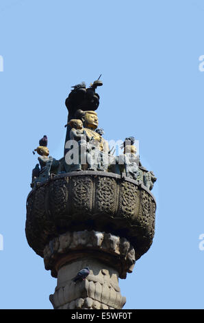 Basantapur Durbar Square at Kathmandu Nepal. Stock Photo