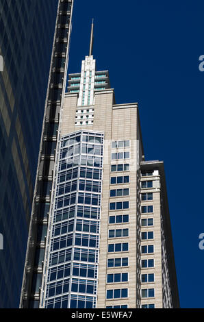 Top of a modern skyscraper with art deco influences Stock Photo