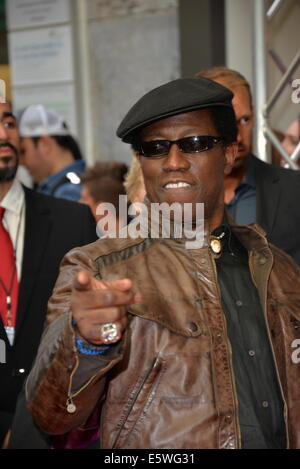 Cologne, Germany. 6th Aug, 2014. Wesley Snipes/Red Carpet/Arrival/The Expendables 3 Premiere Germany in Cologne, 06.08.2014 Credit:  dpa picture alliance/Alamy Live News Stock Photo