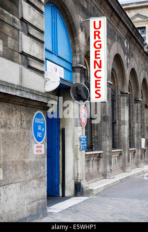 Hotel dieu hospital, paris Stock Photo