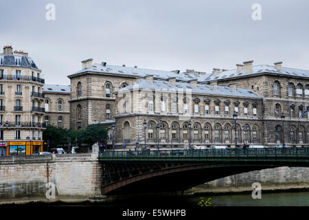 Hotel dieu hospital, paris Stock Photo