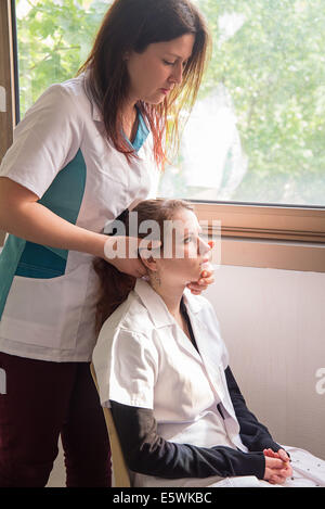 Chiropractic education Stock Photo