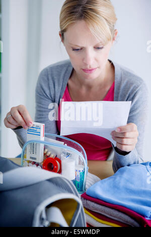 First aid kit Stock Photo