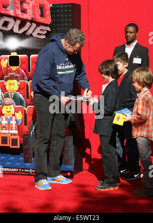 The Lego Movie Premiere held at The Regency Village Theatre in Los Angeles CA. 1-2-2014 Featuring: Will Ferrell Where: Los Angeles California United States When: 01 Feb 2014