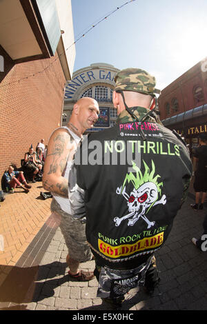 Blackpool's punk festival Stock Photo