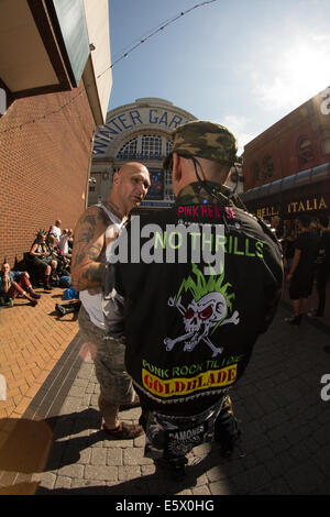 Blackpool's punk festival Stock Photo