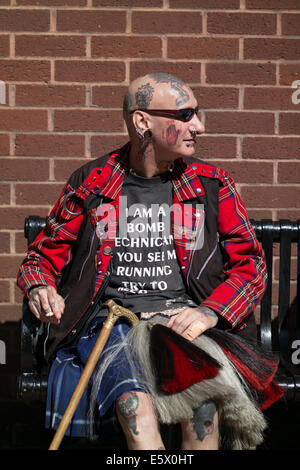 Blackpool's punk festival Stock Photo