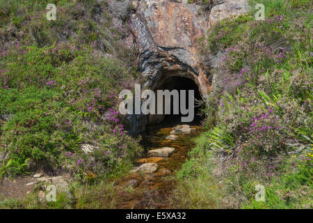 Old abandoned Copper Mine, Sygun, Beddgelert, Snowdonia, Wales. Old mine shaft Stock Photo