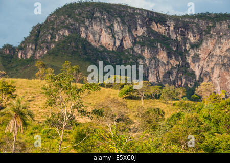 Beautiful landscape next to Alto Paraiso , Goiás state Brazil Stock Photo