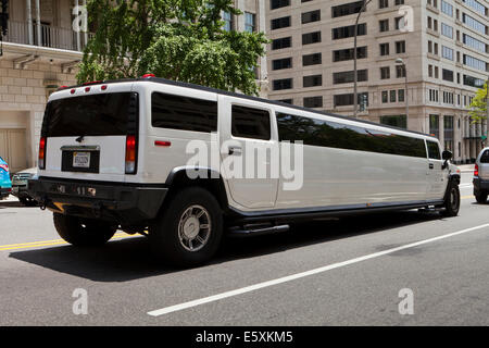 Hummer stretch limousine - USA Stock Photo