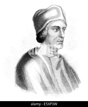John Colet,  1467-1519, an English churchman and educational pioneer, Stock Photo