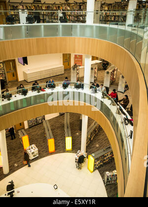 Liverpool Central Library. New interior Stock Photo