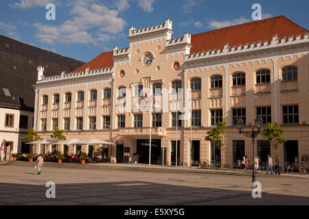 Zwickau town hall on the  main market in  Zwickau, Saxony, Germany, Europe Stock Photo