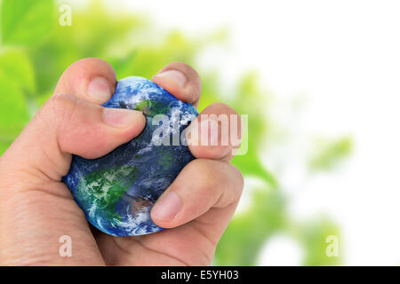 Human Harm The Earth Stock Photo