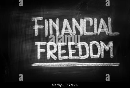 Financial Freedom Concept Stock Photo