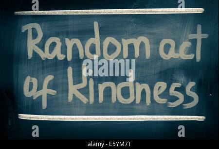 Random Act Of Kindness Concept Stock Photo