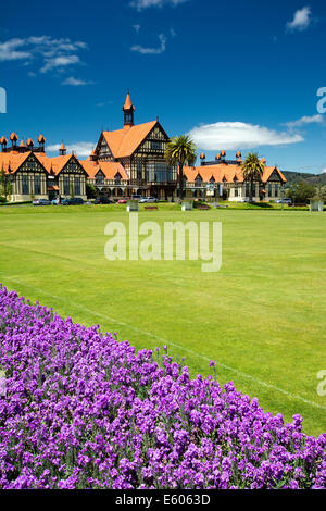 Government Gardens and Museum, Rotorua, New Zealand Stock Photo