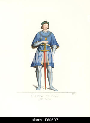 Gaston de Foix, duc de Nemours (1489–1512). Stock Photo