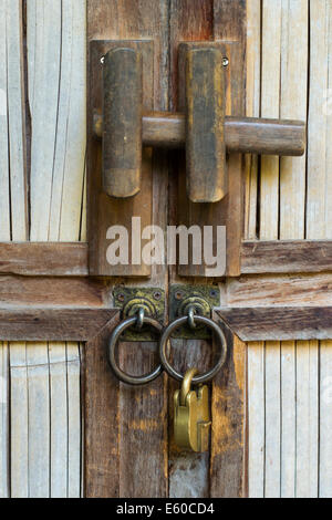 Old security system Stock Photo