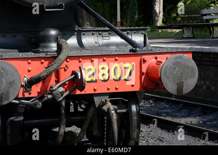 GLOUCESTER AND WARWICKSHIRE RAILWAY.  TODDINGTON.  GLOUCESTERSHIRE.  ENGLAND.  UK Stock Photo