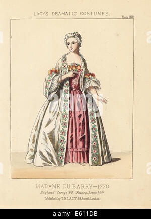 Jeanne Becu, Madame du Barry, lady of rank, 1760. Stock Photo