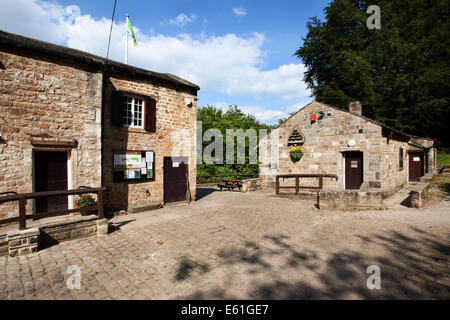 The White House Visitor Centre and Cafe at The Chevin Otley West Yorkshire England Stock Photo