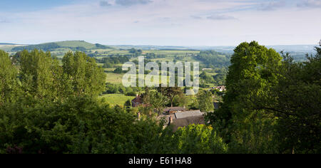 UK England, Dorset, Shaftesbury, view south over Dorset Stock Photo