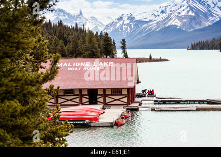 Maligne Lake on Maligne Canyon road, Jasper, Alberta, Canada, North America. Maligne Lake on Maligne Canyon road, Jasper, Alberta, Canada, North America.