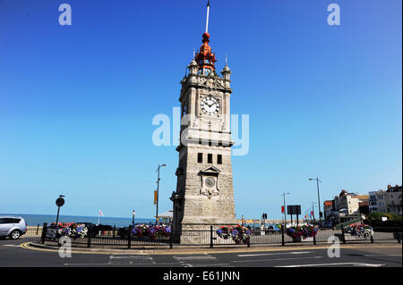 Margate Kent UK  - Margate seafront clock tower Stock Photo