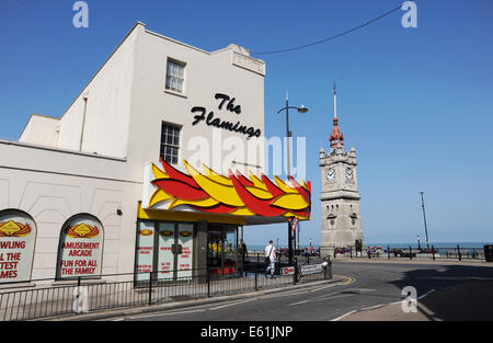 Margate Kent UK  - The Flamingo amusement arcade on seafront Stock Photo
