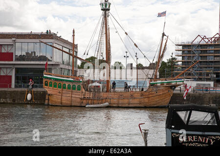 The Matthew replica of the ship used by John Cabot to sail to ...