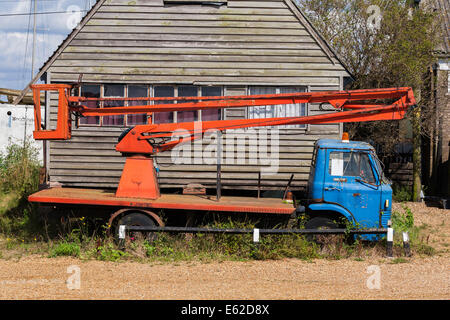 Abandoned Ford Lorry Stock Photo