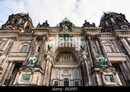 Evangelical cathedral also known as  Supreme Parish and Collegiate Church in Berlin ,Germany Stock Photo