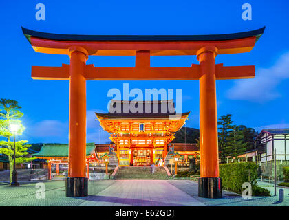 Fushimi Inari Taisha Shrine in Kyoto, Japan. Stock Photo