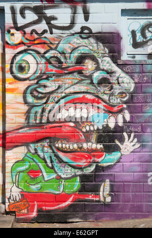 Graffiti close-up Stock Photo