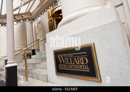 The Willard Hotel - Washington, DC USA Stock Photo