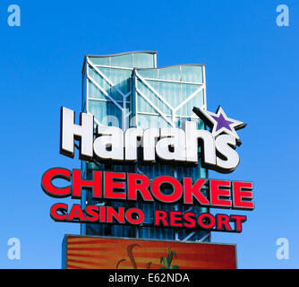 location of harrahs casino in north carolina
