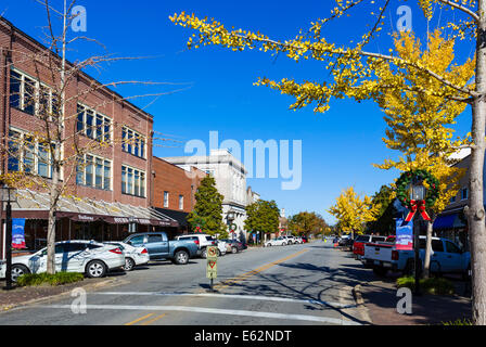 South Broad Street in Edenton, Albemarle region, North Carolina, USA Stock Photo