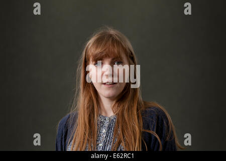 Edinburgh, Scotland, UK. 12th Aug, 2014. Emma Healey, author, at the Edinburgh International Book Festival 2014. Edinburgh, Scotland. 12th August 2014 Credit:  GARY DOAK/Alamy Live News Stock Photo