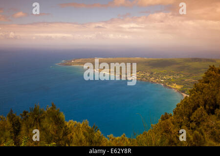 Hawaii Molokai leper colony at Kalaupapa beach for lepers outcasts ...