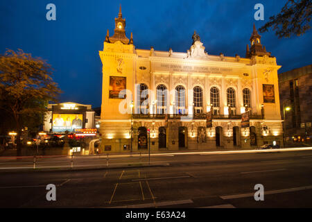 The Famous Theater Des Westens in Kantsrasse, Berlin, Charlottenburg, Germany Stock Photo