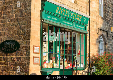 Ripley Store Ripley Harrogate North Yorkshire England Stock Photo