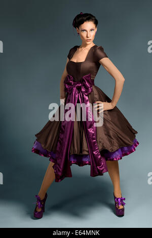 brown and purple dress Elegant Dark Purple & Eggplant Dresses