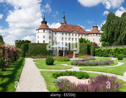 Schloss Hohenlohe Castle, Langenburg, Hohenloher Land, Baden-Württemberg, Germany Stock Photo