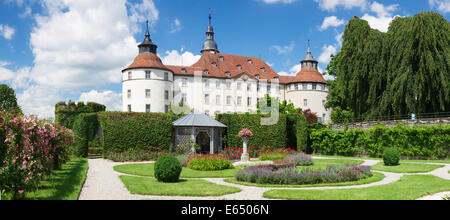 Schloss Hohenlohe Castle, Langenburg, Hohenloher Land, Baden-Württemberg, Germany Stock Photo