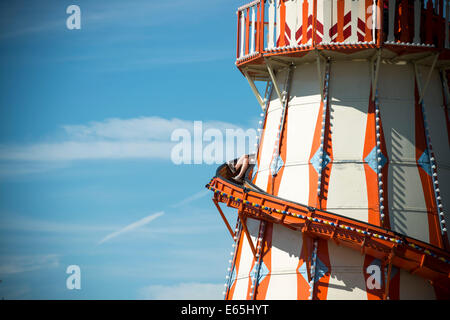 Traditional Helter-Skelter Stock Photo