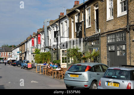 Lonsdale Road in Queen’s Park NW6, London, UK Stock Photo