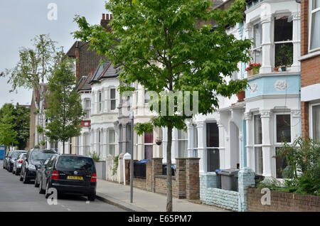 Tennyson Road NW6 in Queen’s Park, London, UK. Stock Photo