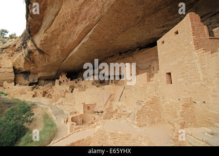 Cliff Palace in Mesa Verde, Colorado, United States Stock Photo